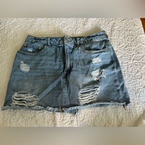 Forever 21 Jean Mini Skirt